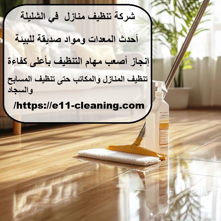 شركة تنظيف منازل في الشليلة